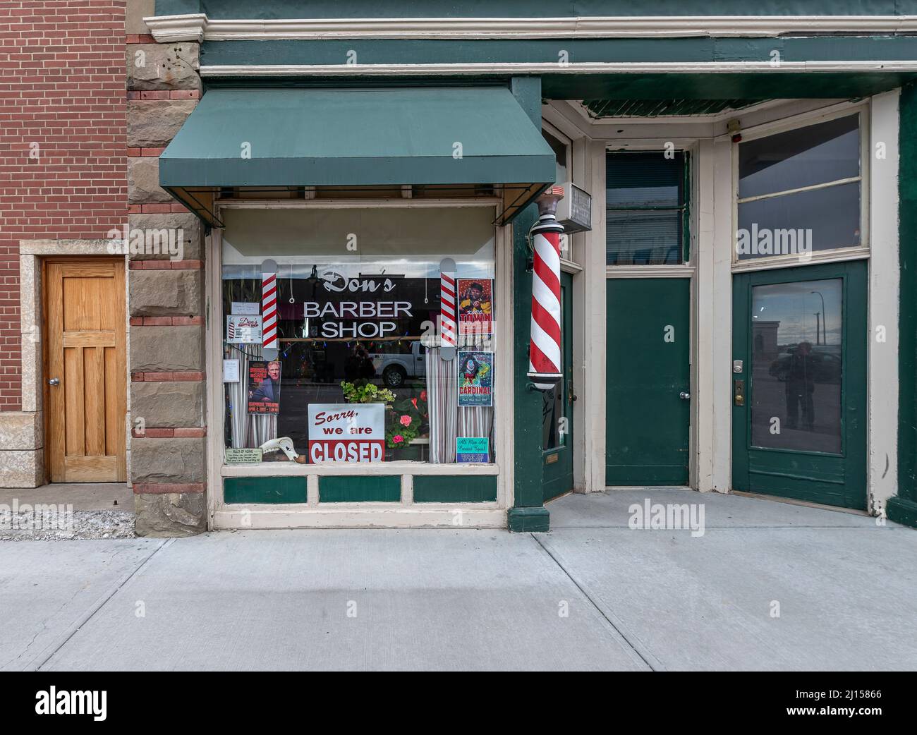 Fort Macleod, Alberta, Canada March 17, 2022 Exterior view of “Don’s