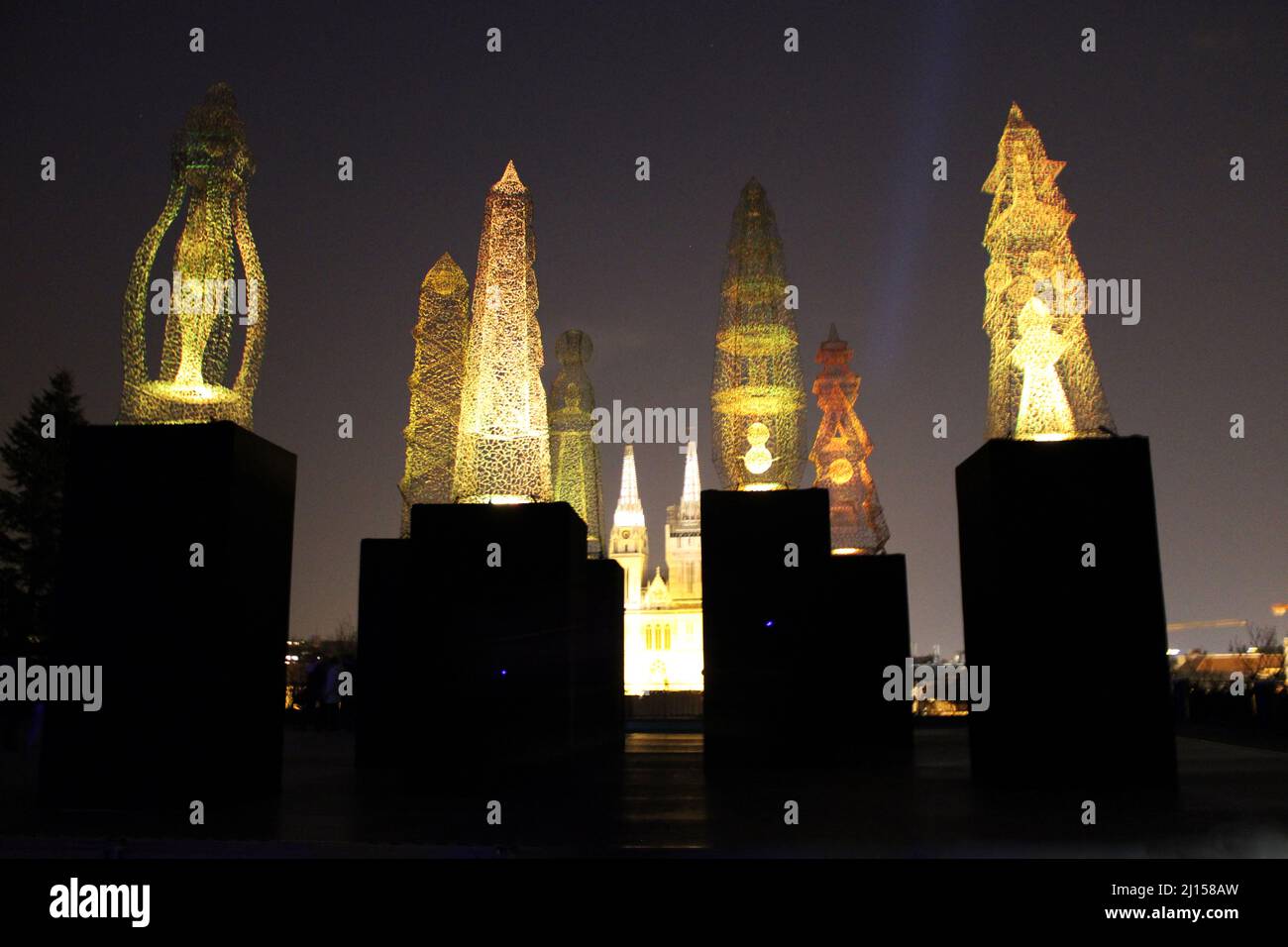 Festival of Lights 2022., Zagreb, Croatia Stock Photo Alamy