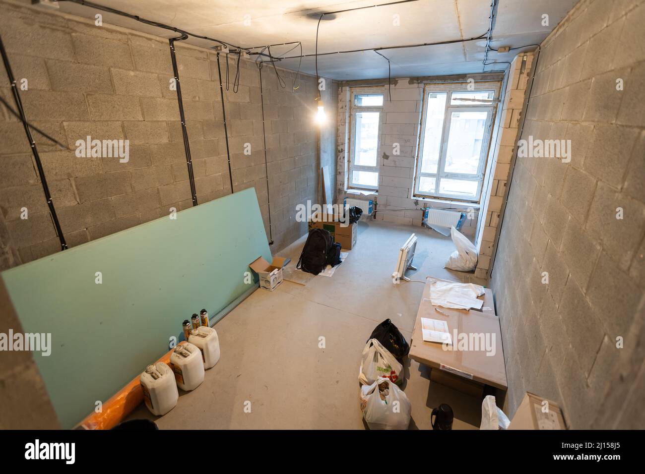 Apartment repair wall repair renovation house renovation home