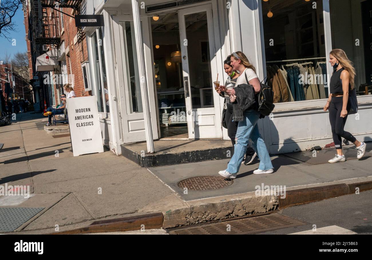 People take advantage of the unseasonable warm weather in while