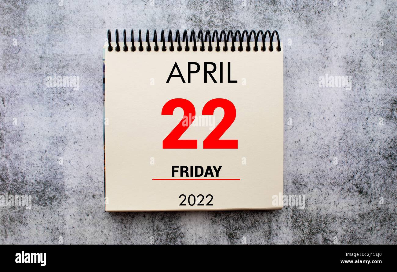 April 22th date 22 april hi-res stock photography and images - Alamy
