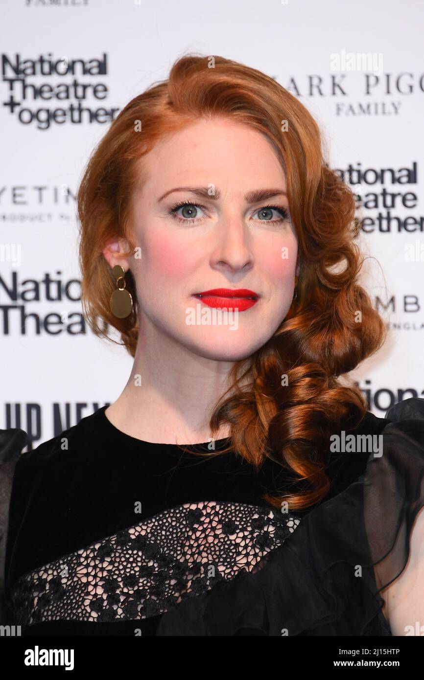 London, UK. 22 March 2022. Rosalie Craig attending the The National