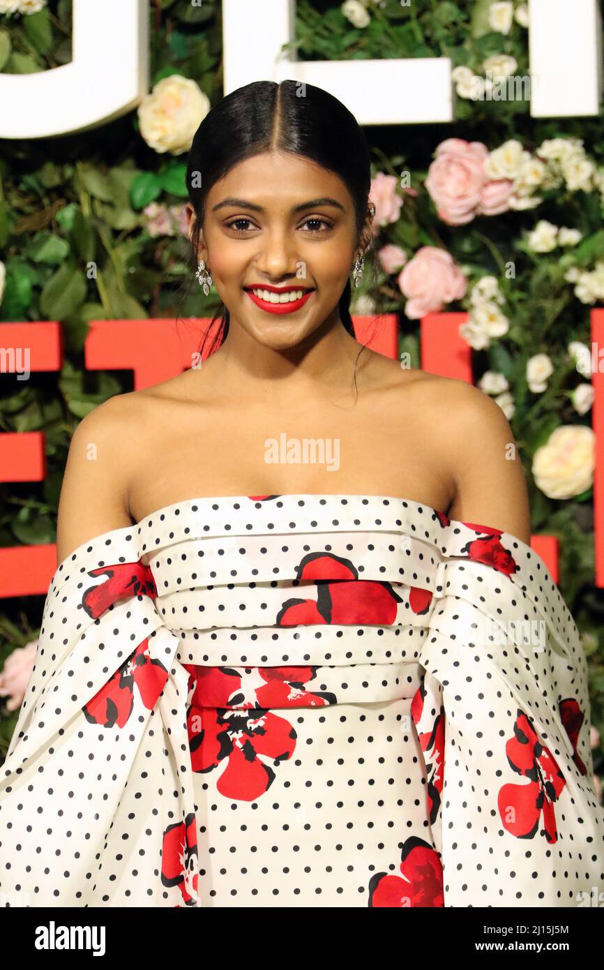 Charithra Chandran, Bridgerton Season 2 World Premiere, Tate Modern