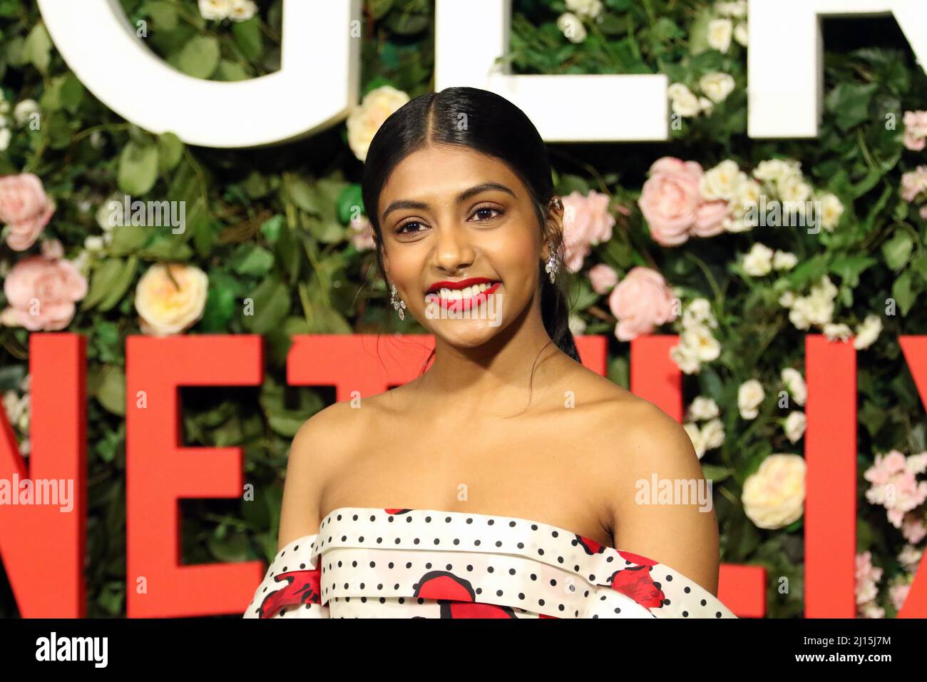 Charithra Chandran, Bridgerton Season 2 World Premiere, Tate Modern