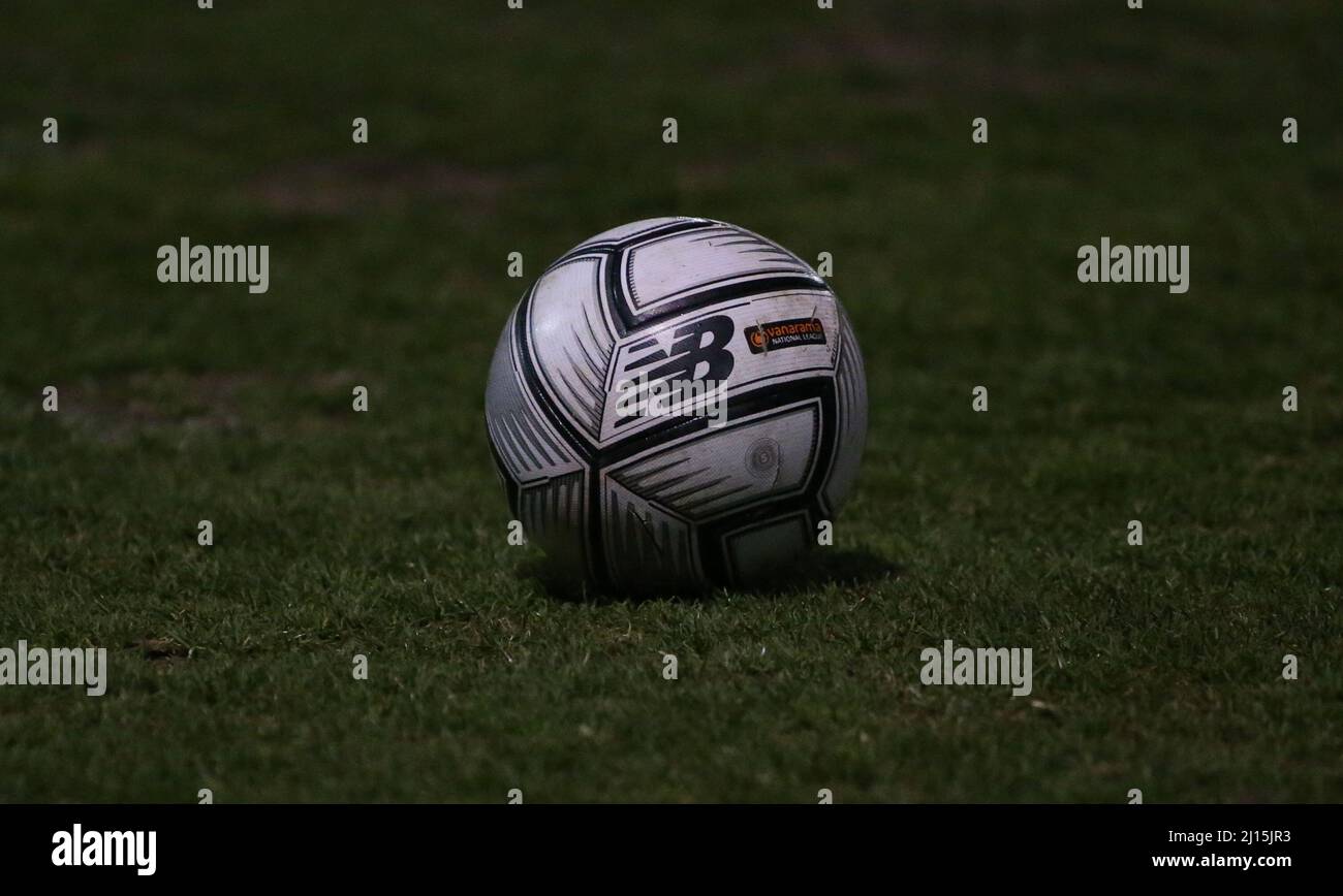 Vanarama national league ball hi-res stock photography and images - Alamy