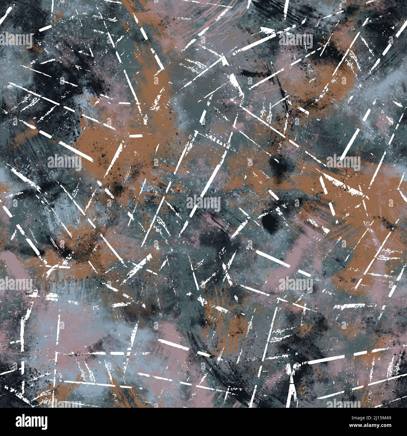 Seamless neutral and white grungy classic abstract surface pattern ...