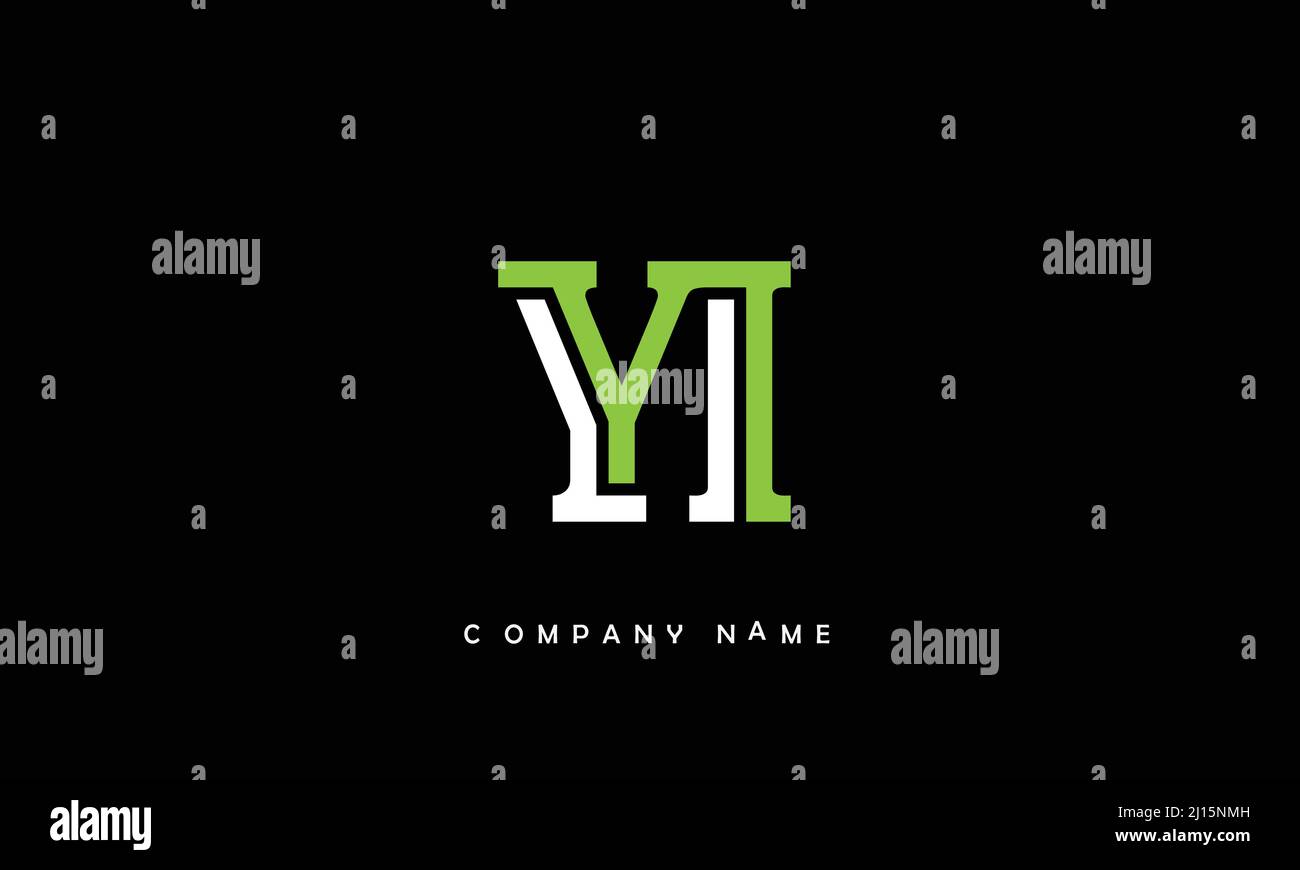 YI or iy alphabets letters logo monogram Stock Vector Image & Art - Alamy