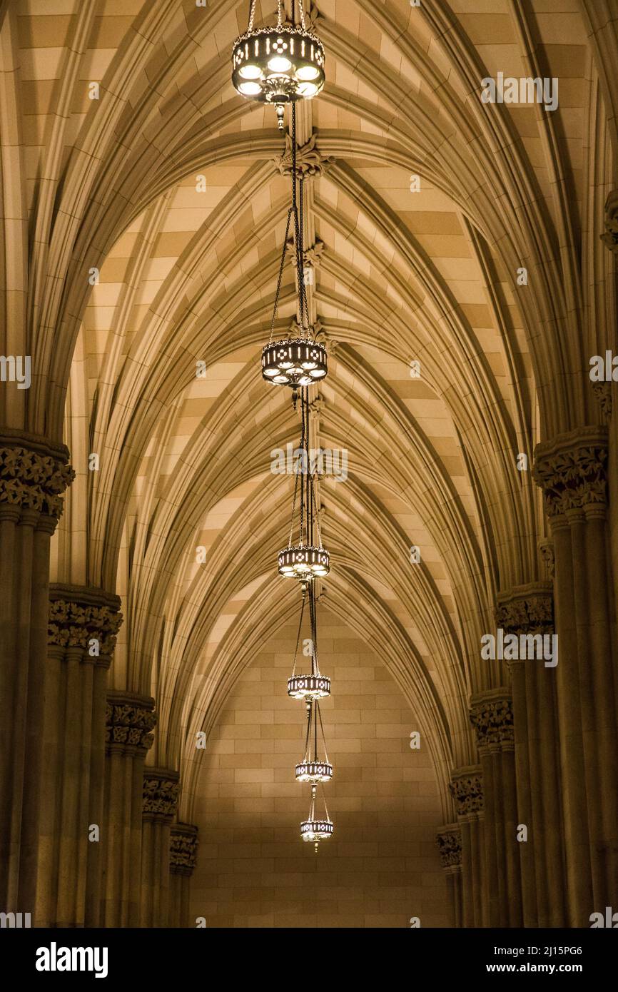 Interior, St. Patrick's Cathedral, New York City Stock Photo
