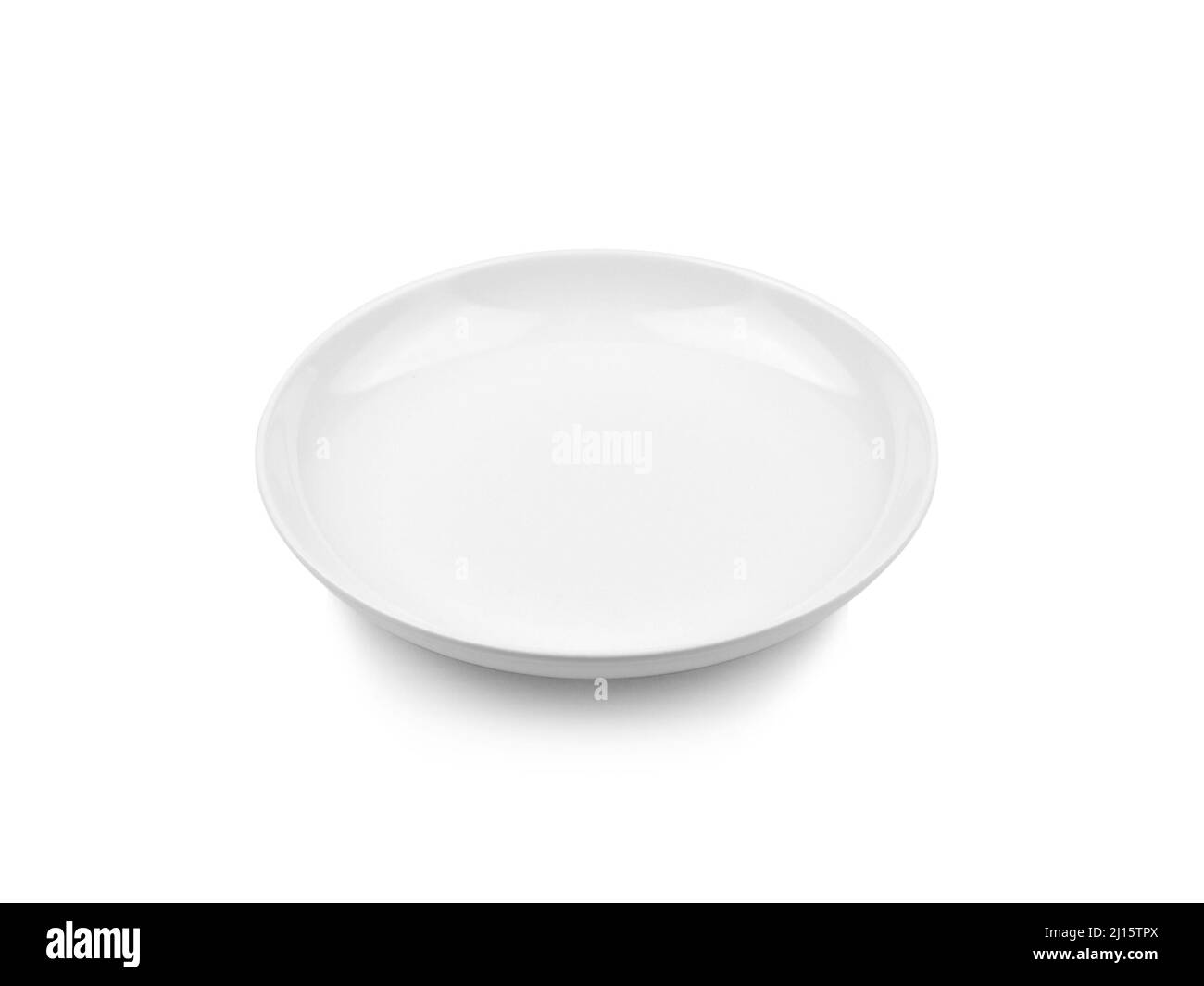 the white ceramic plate isolated on white background Stock Photo Alamy