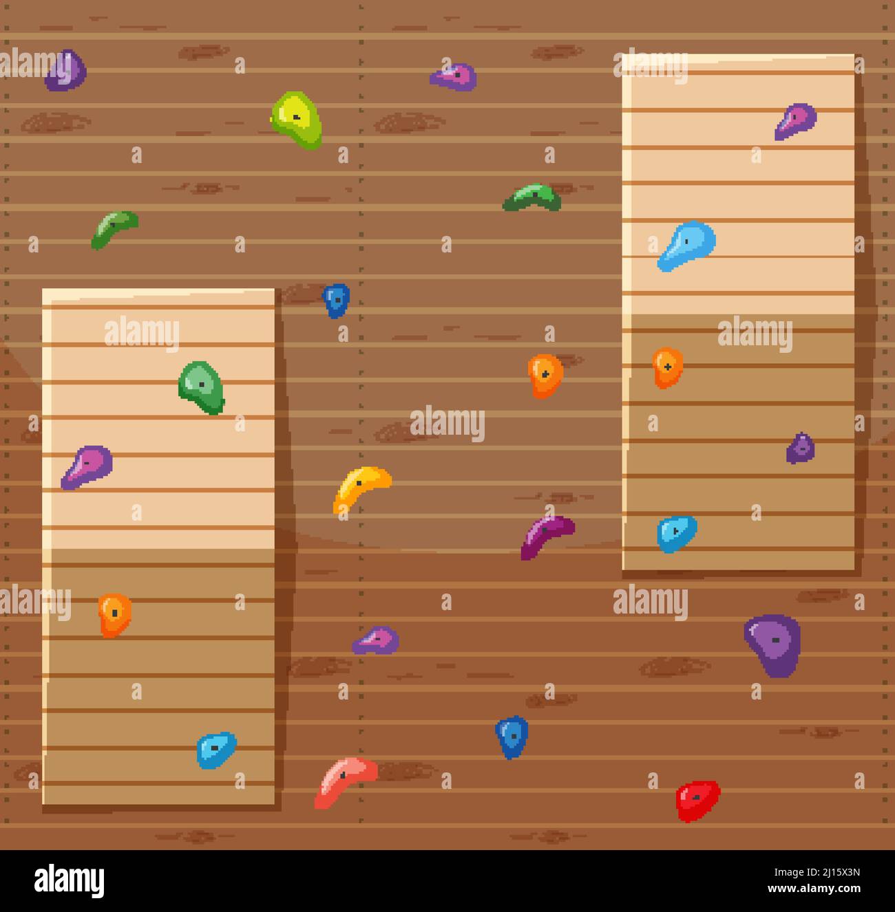 Indoor rock climbing wall background illustration Stock Vector Image