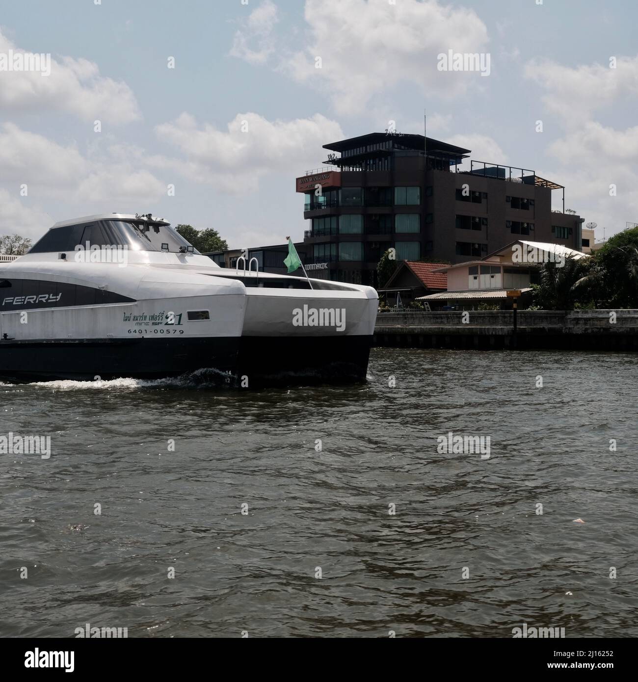 MINE Smart Ferry, Electric Catamarans Chao Phraya River, Bangkok