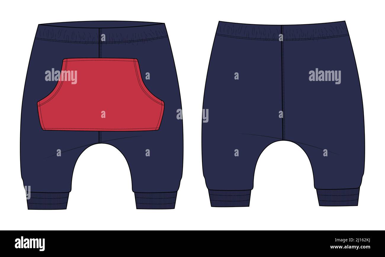 Casual jersey pants / sweat pants template vector illustration / gray Stock  Vector Image & Art - Alamy