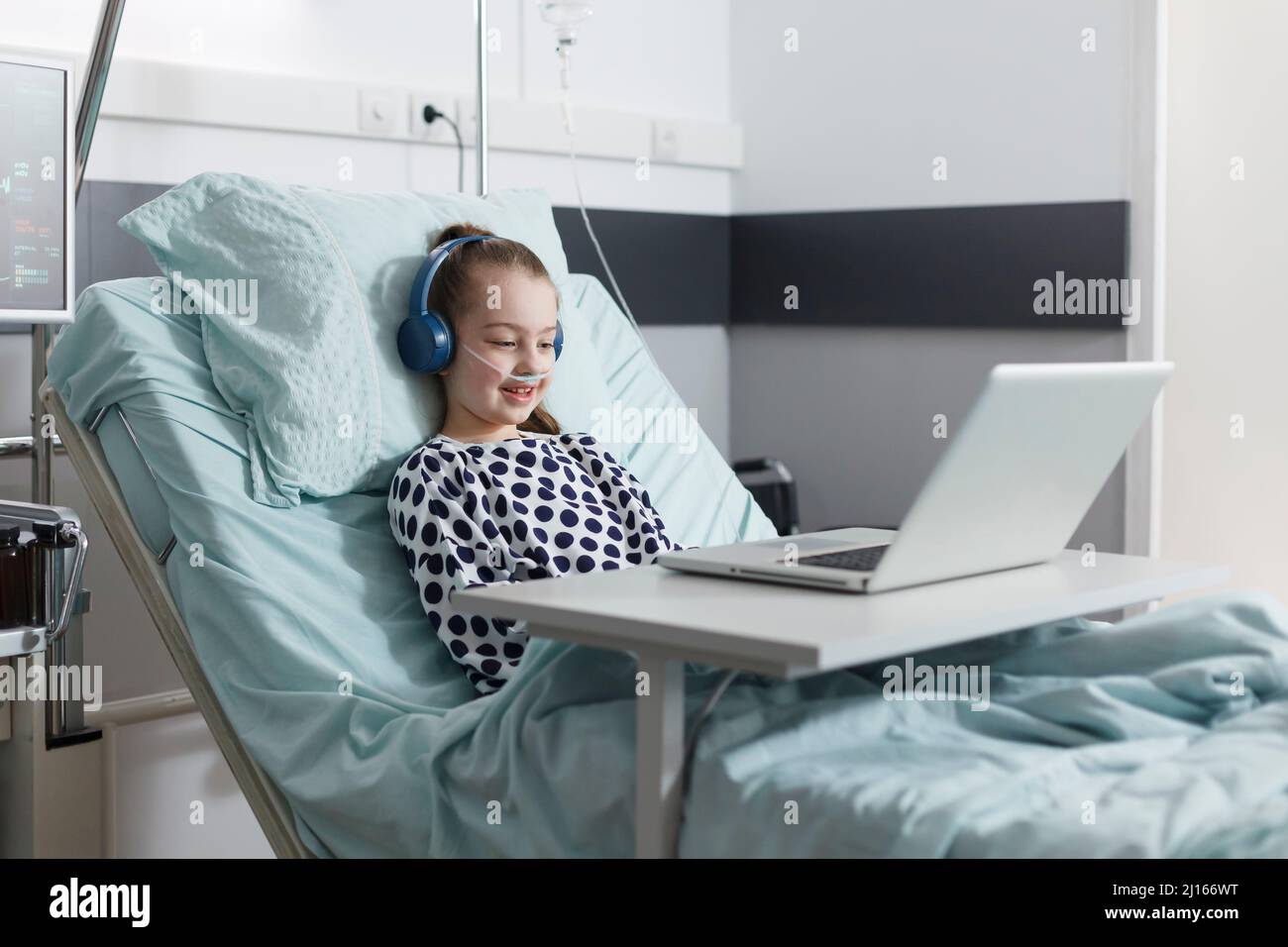 Humorous image of shrek in a hospital bed