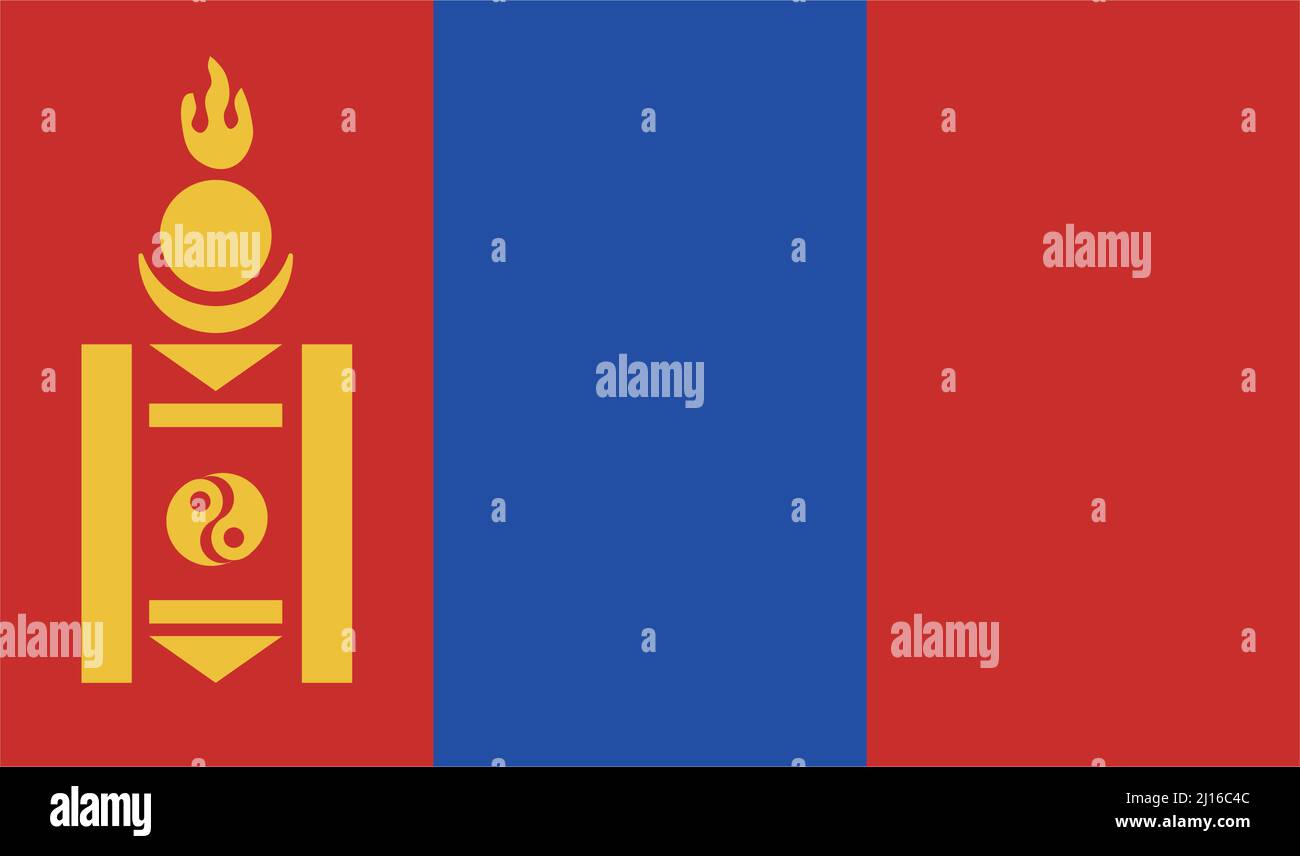 Ancient Mongolian Flag