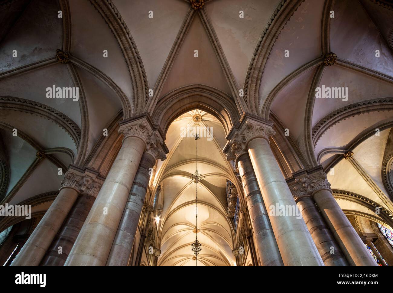 Canterbury, Cathedral, Gewölbe der Trinity Chapel (Chorumgang) , St., Sankt, Saint Stock Photo