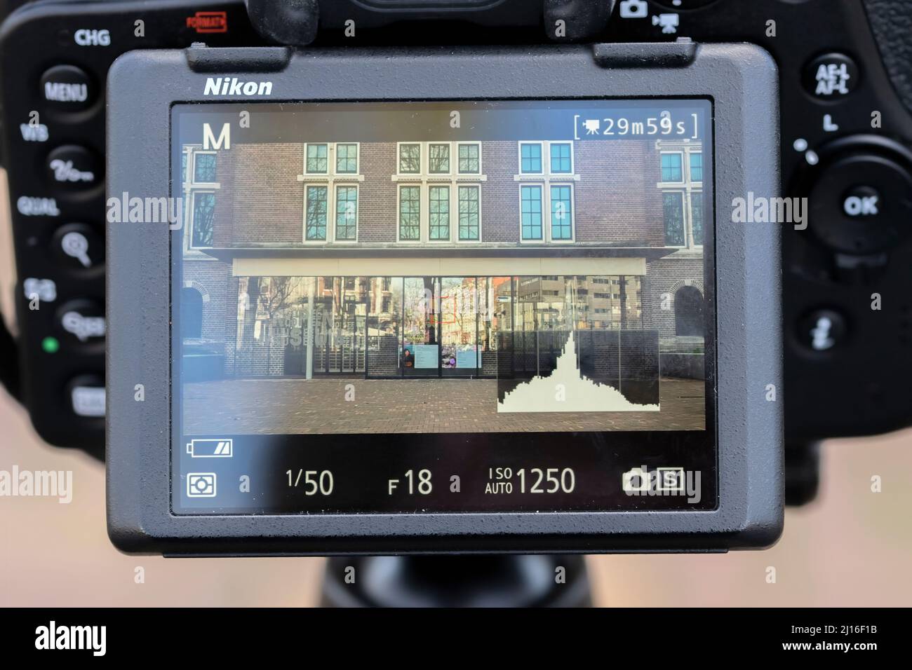 Nikon D5300 On Tripod At Amsterdam The Netherlands 2019 Stock Photo - Alamy