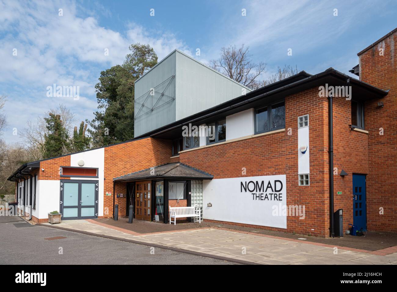 The Nomad Theatre in East Horsley, Surrey, England, UK Stock Photo