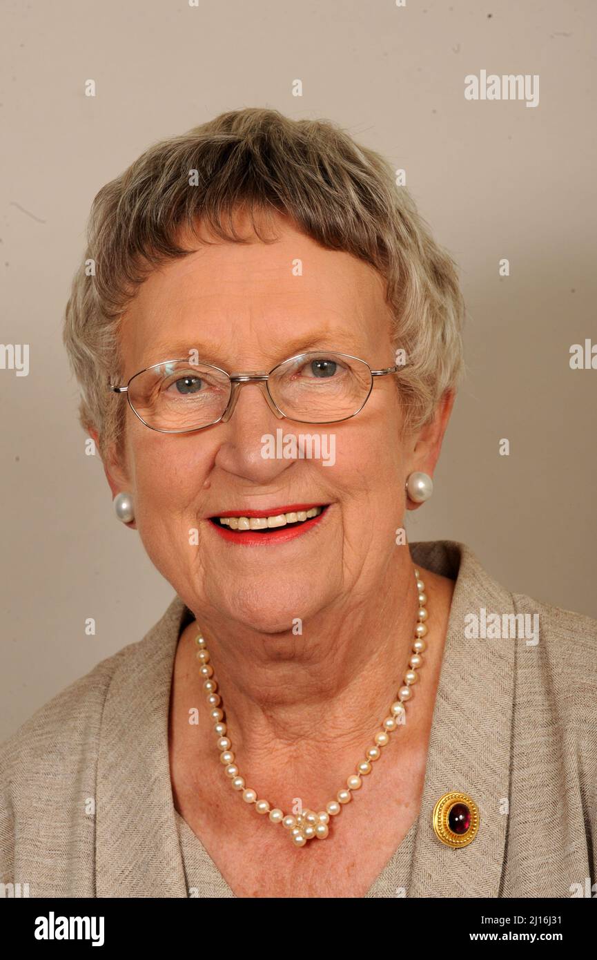 File photo dated 02/06/09 of Baroness Howe, widow of the late former chancellor Lord Howe, who has died aged 90 after a battle with cancer, her family have said in a statement. Stock Photo