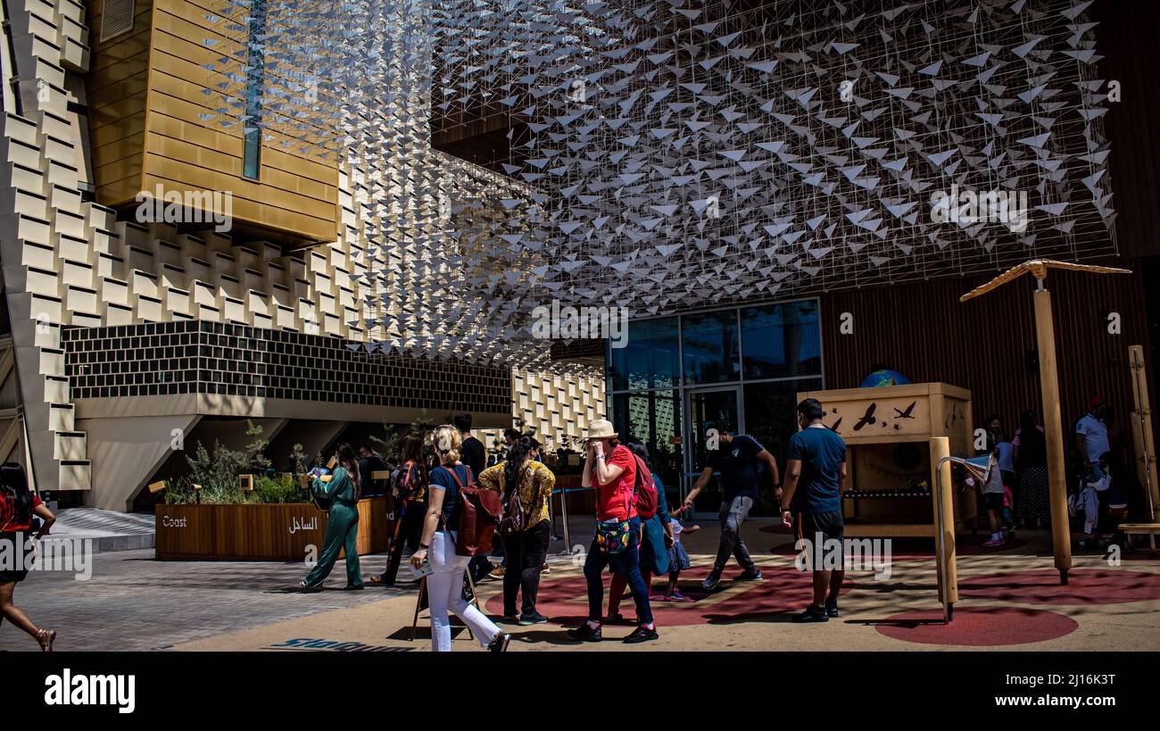 Poland pavilion at Expo 2020 Stock Photo - Alamy