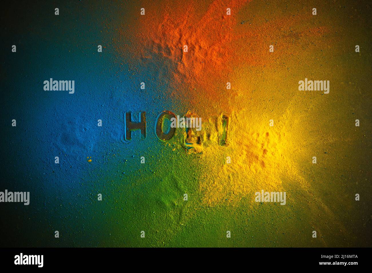 Colour explosion powder hi-res stock photography and images - Alamy
