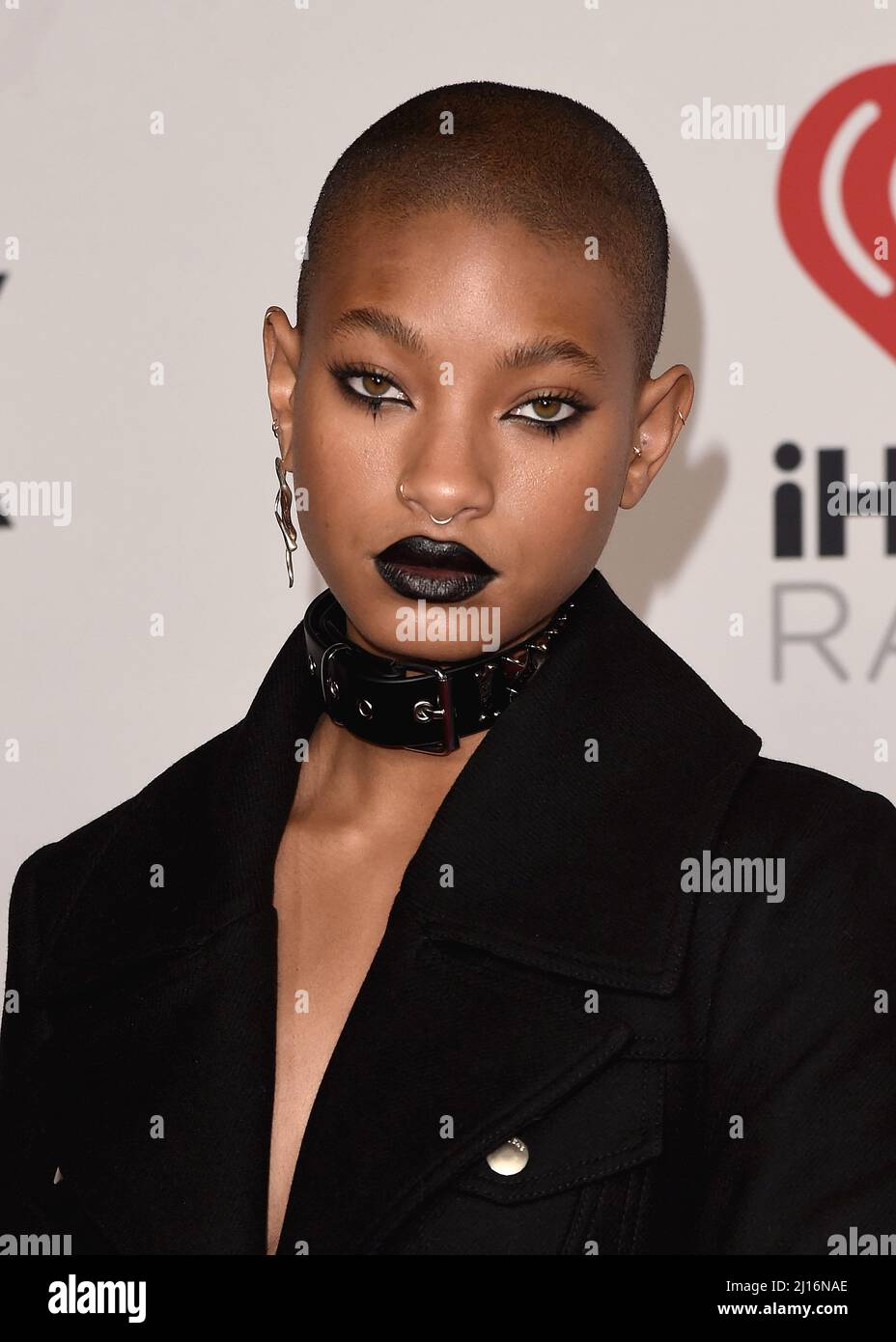 2022 IHEARTRADIO MUSIC AWARDS: Willow Smith at the 2021 “iHeartRadio Music Awards” airing live from The Shrine Auditorium in Los Angeles, Tuesday, March 22 (8:00-10:00 PM ET Live/PT tape-delayed) on FOX. CR: Scott Kirkland/PictureGroup/Sipa USA for FOX. Credit: 2022 FOX MEDIA, LLC. Credit: Sipa USA/Alamy Live News Stock Photo