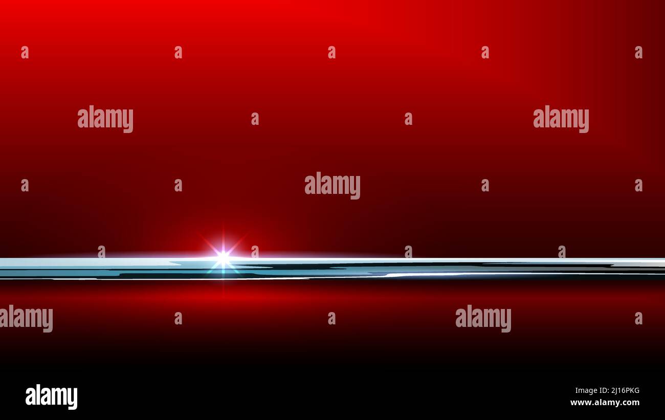 Red car body fragment, part. Background for banner in automotive style