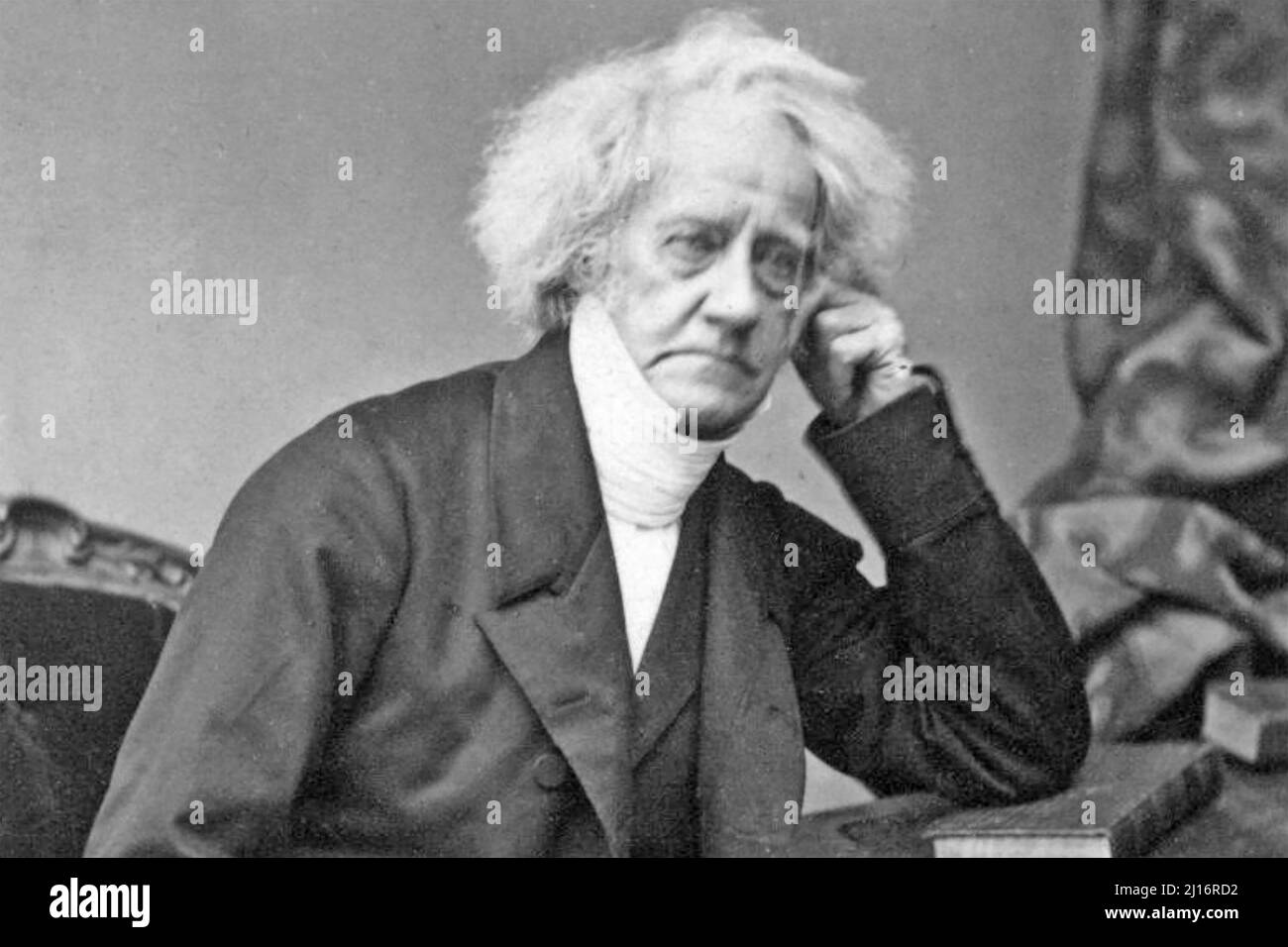 JOHN HERSCHEL (1792-1871) English mathematician, astronomer, chemist and photo0grapher, about 1870 Stock Photo