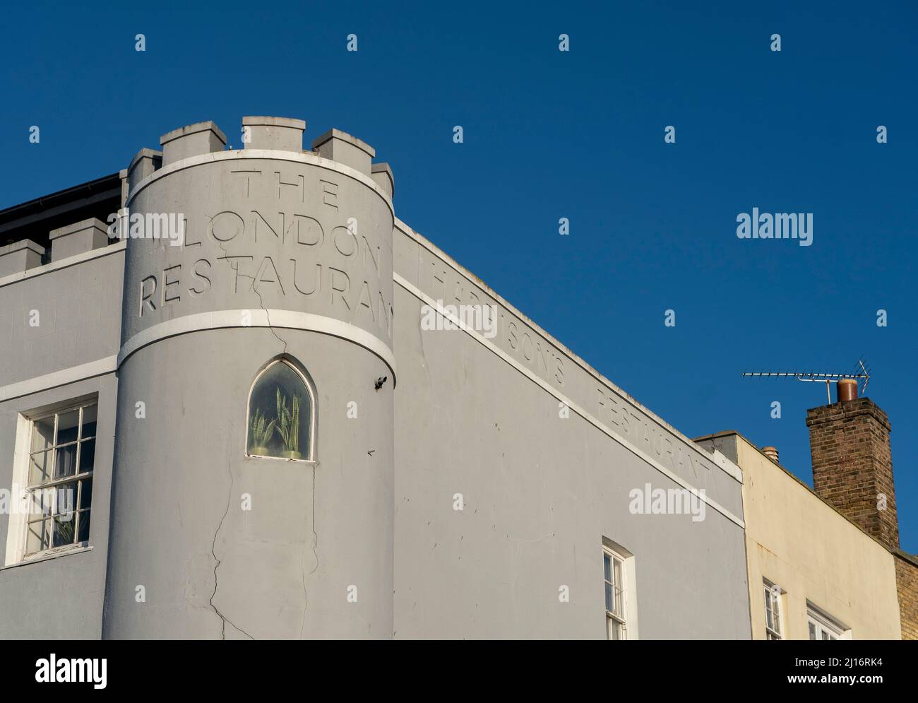 Pie Factory Ramsgate Peter's Fish Factory in Ramsgate Marina Kent Stock Photo - Alamy