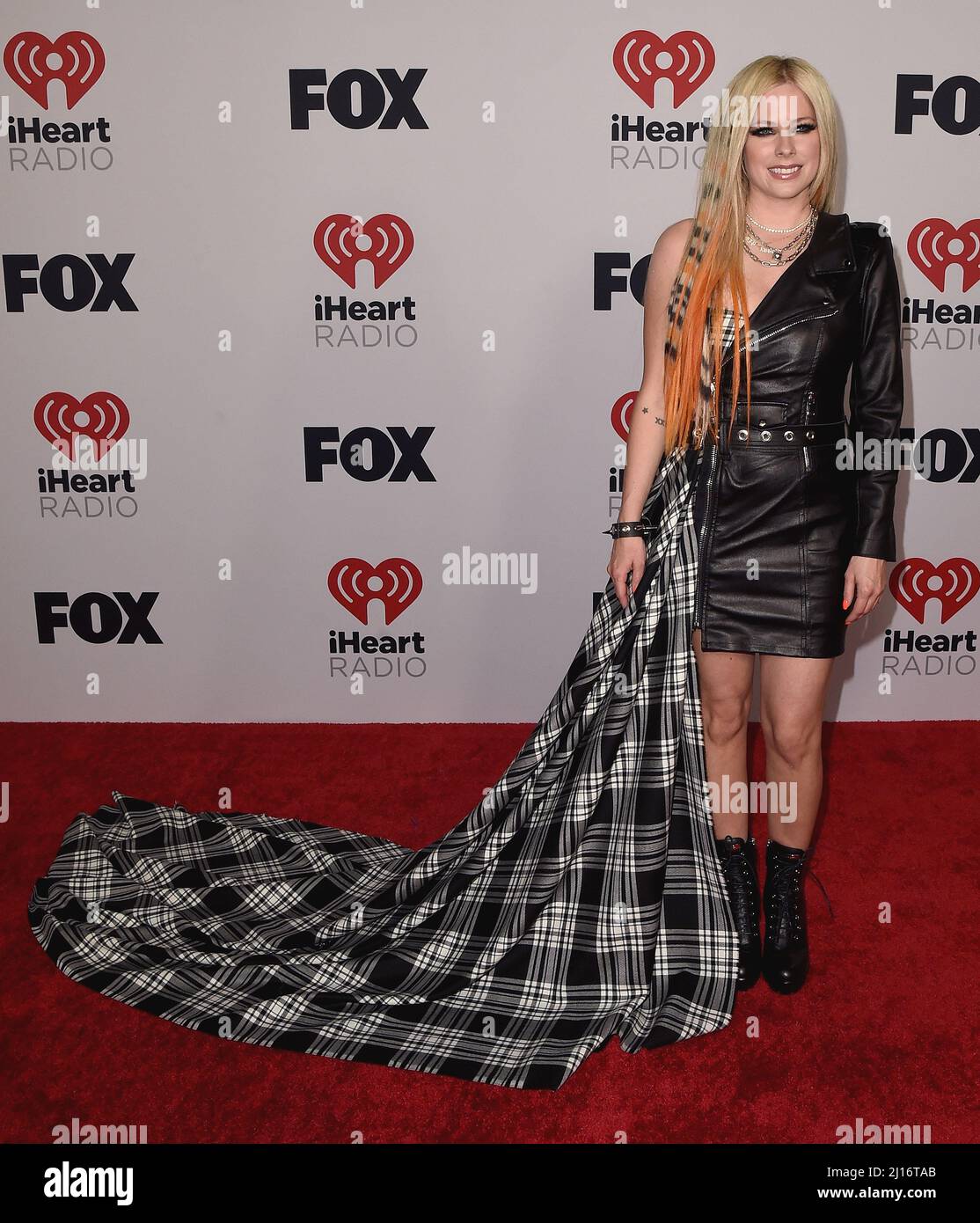 2022 IHEARTRADIO MUSIC AWARDS: Avril Lavigne at the 2021 “iHeartRadio Music  Awards” airing live from The Shrine Auditorium in Los Angeles, Tuesday,  March 22 (8:00-10:00 PM ET Live / PT tape-delayed) on