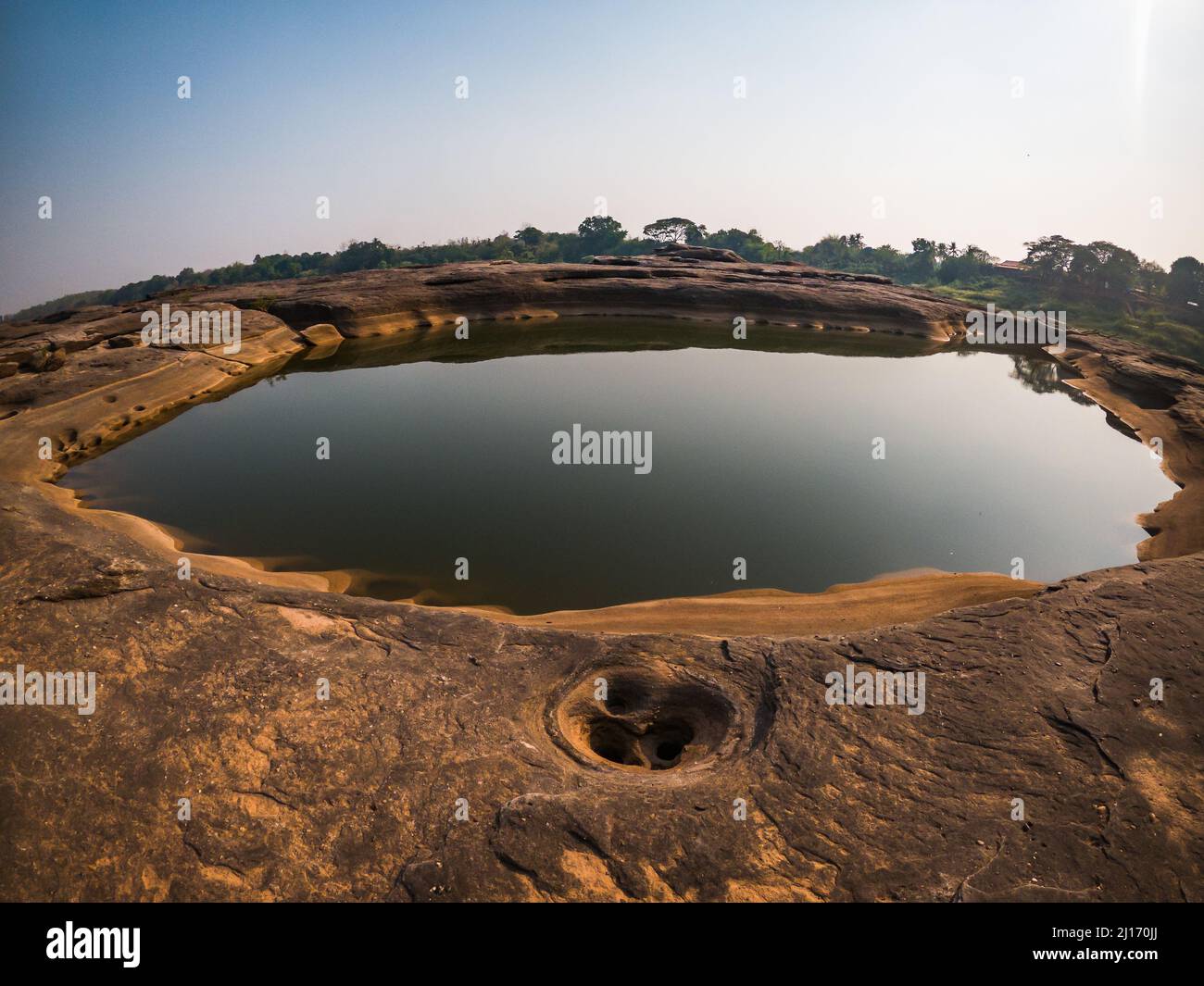 Thailand grand canyon (sam phan bok) at Ubon Ratchathani, Thailand Stock Photo