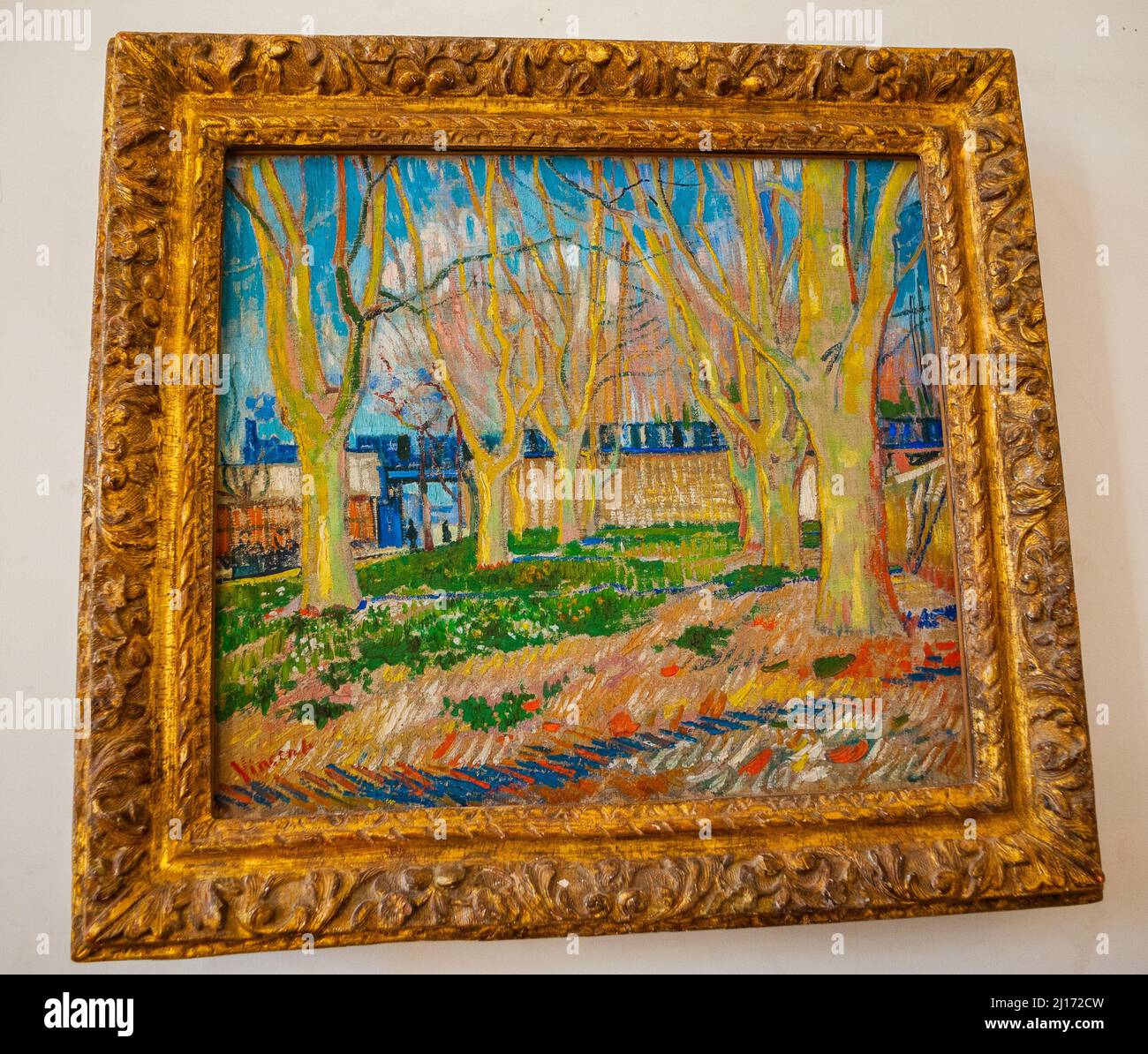 Paris, France, Inside, Close up, Art, Rodin Museum, Van Gogh Painting ...