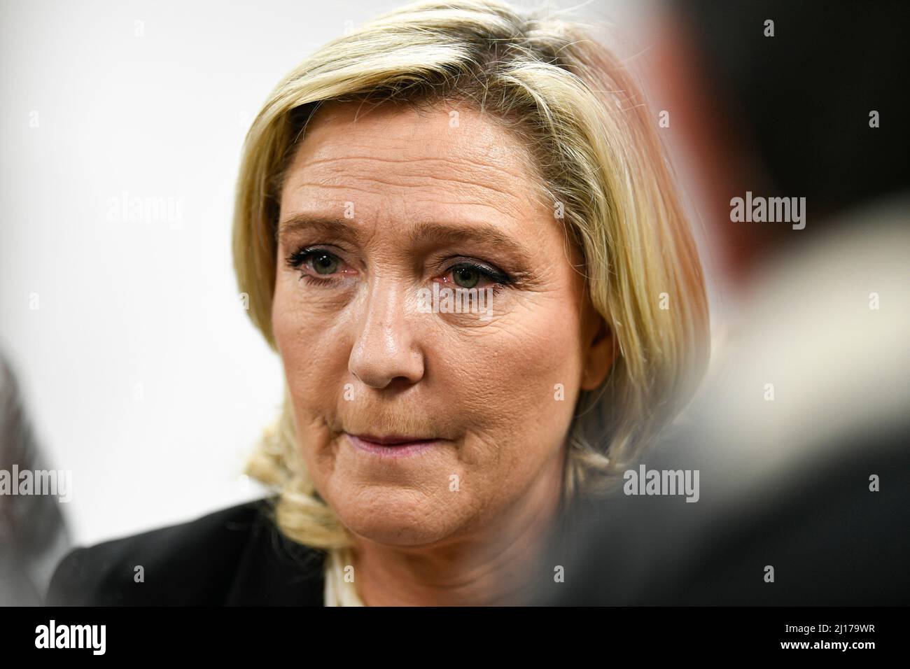 Marine Le Pen, candidate of the political party "le Rassemblement