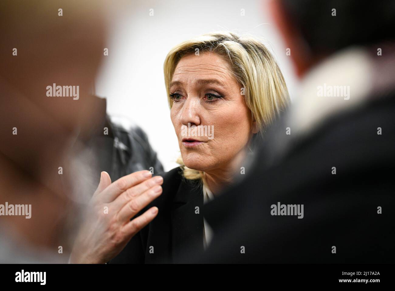 Marine Le Pen, candidate of the political party "le Rassemblement