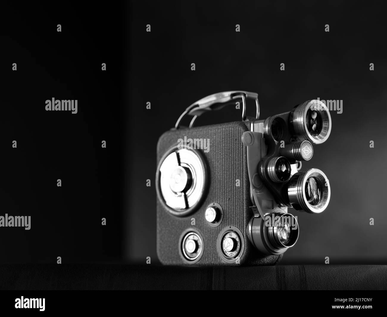 CINE CAMERA – EUMIG C3R DOUBLE 8mm Stock Photo