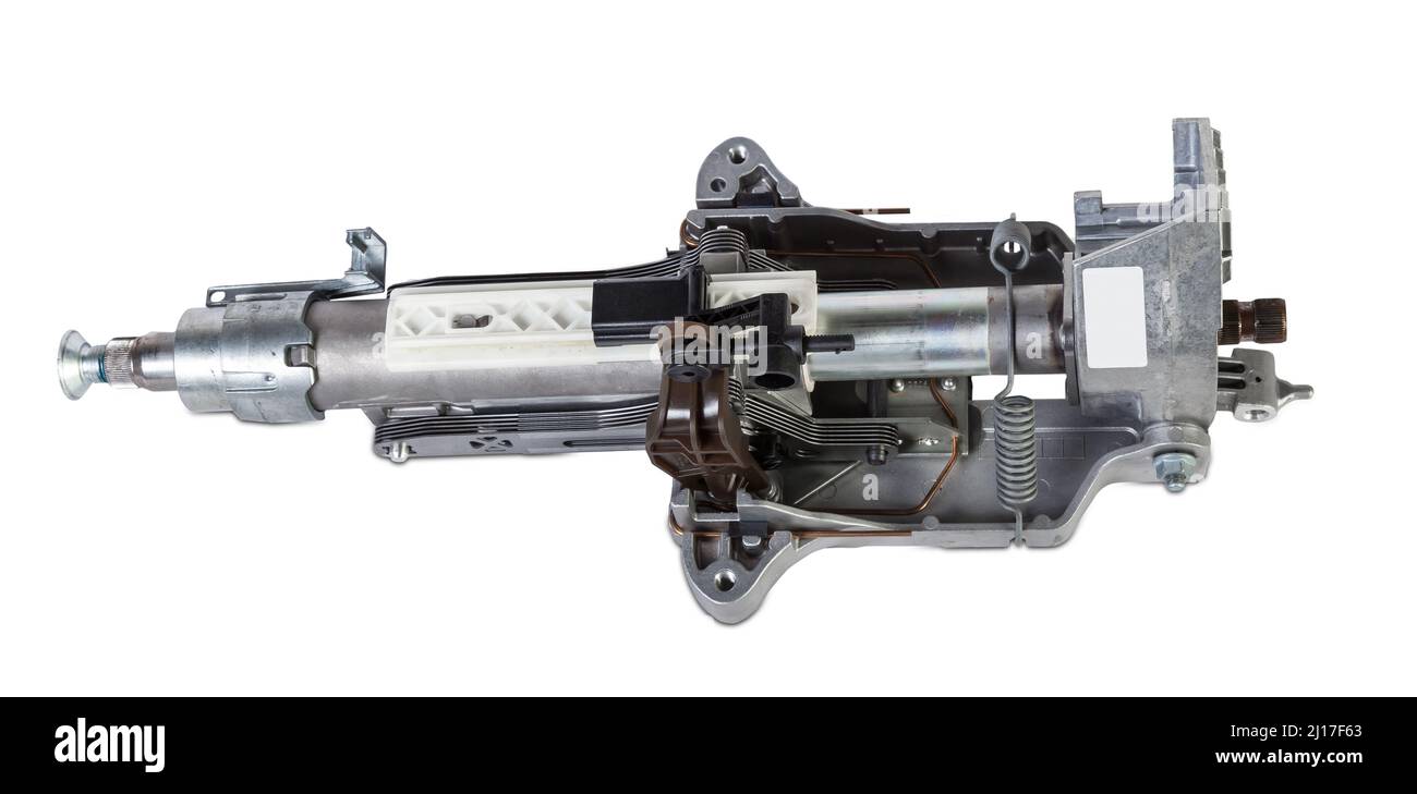 Car steering column a car control system with the function of