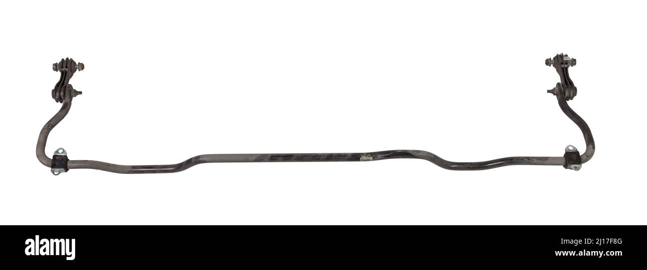 Metal antiroll bar a device in vehicle suspension that serves to