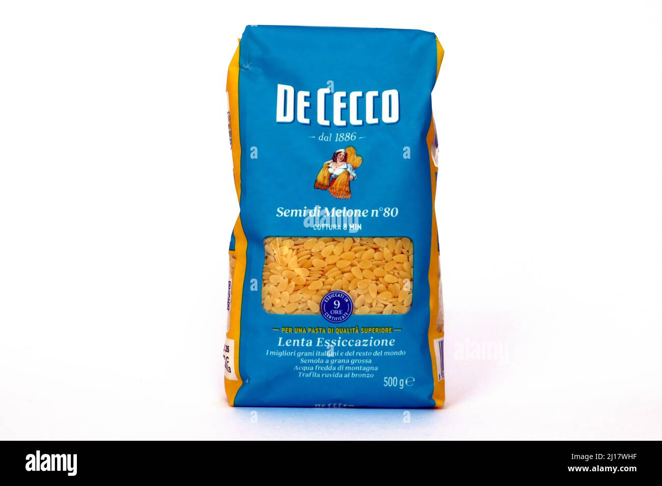 Pasta DE CECCO. Traditional Italian Food manufactured in Fara San