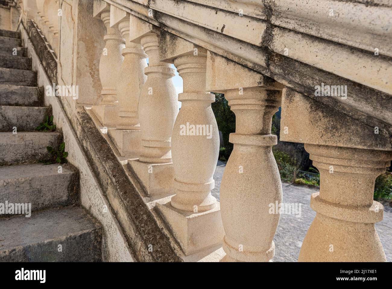 Balustrade de pierre hi-res stock photography and images - Alamy