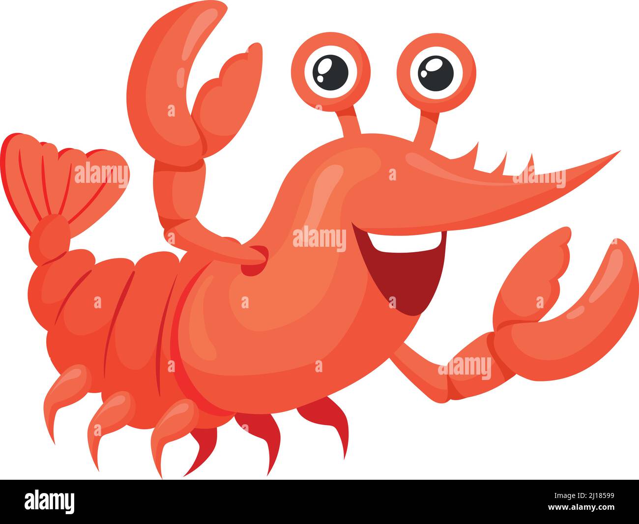 Lobster cartoon character hi-res stock photography and images - Alamy