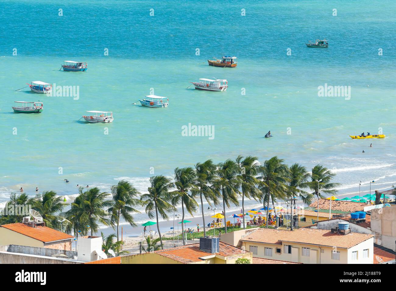 Maragogi, AL, Brazil - October 17, 2021: aerial view of Maragogi beach ...