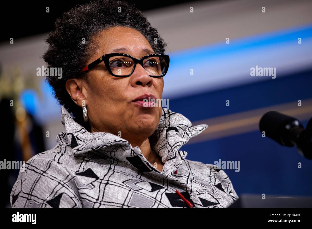United States Secretary of Housing and Urban Development Marcia Fudge
