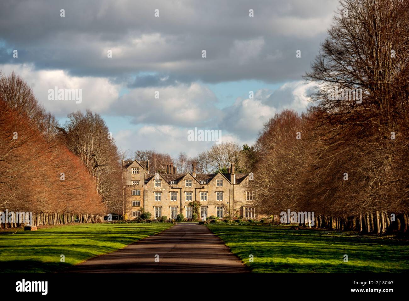 Horsham, February 25th 2022 Denne Park House Stock Photo Alamy