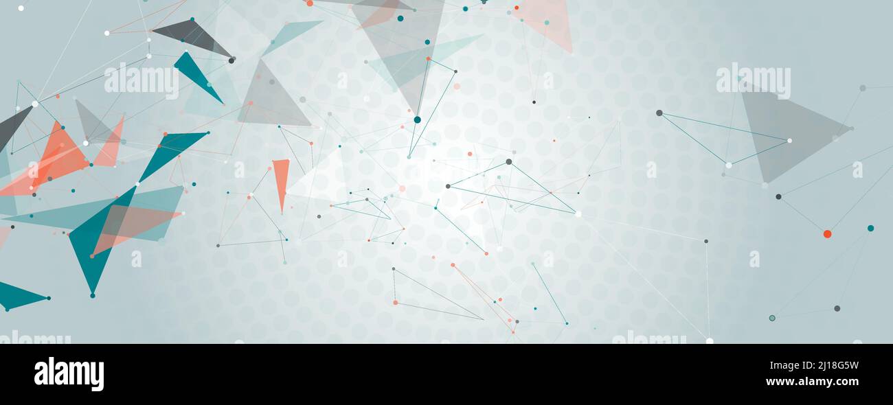 Connect dot and line background. Vector tech abstract technology. Node ...