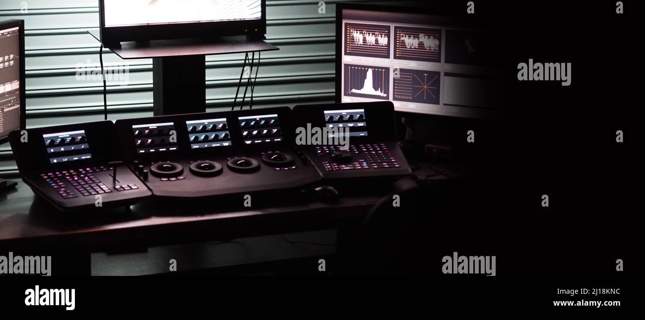 Digital colour grading hi-res stock photography and images - Alamy