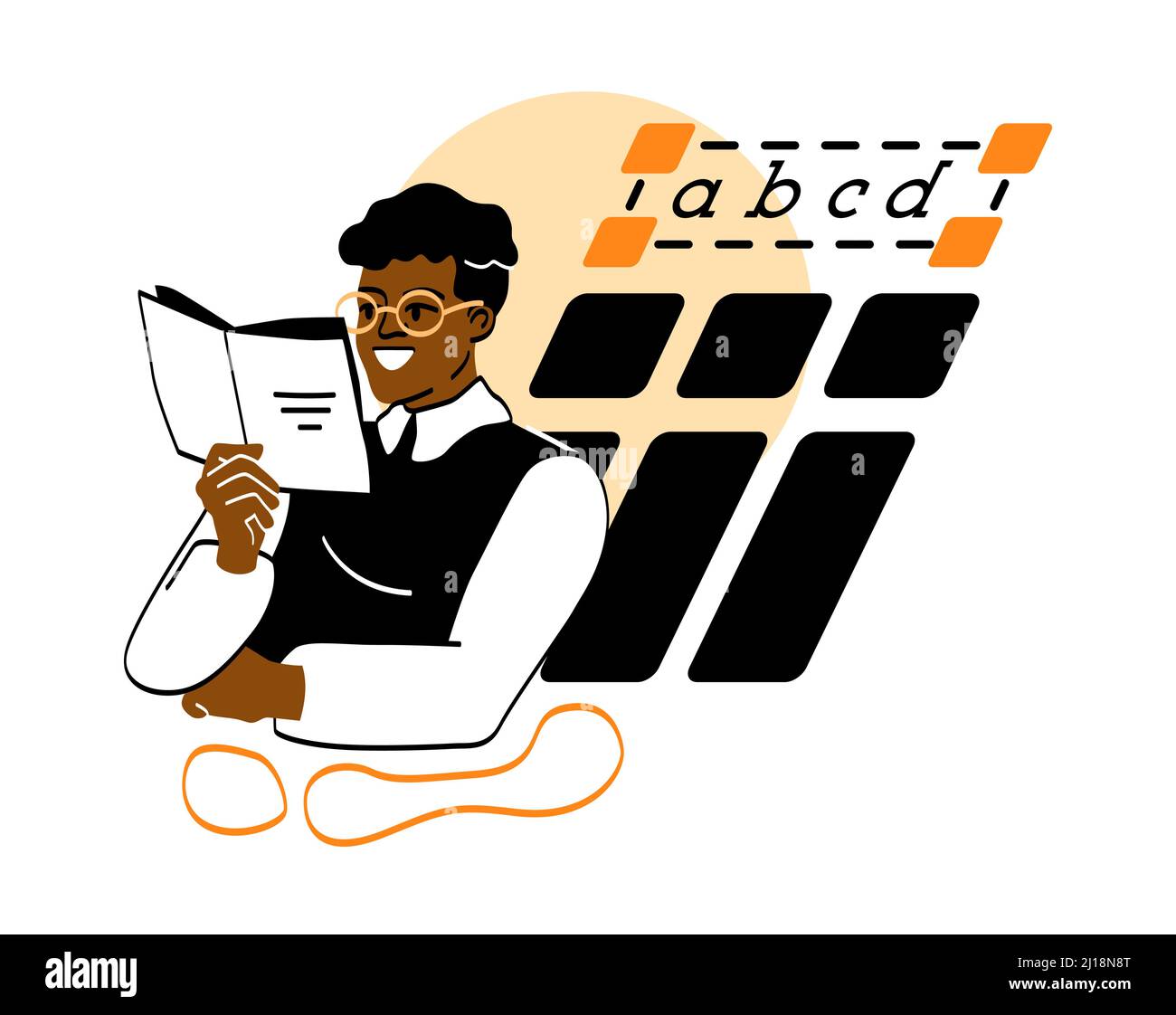 Columns of article Stock Vector Image & Art Alamy