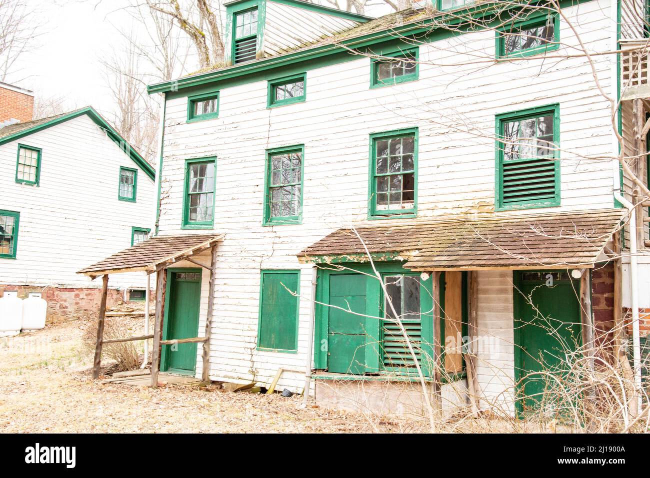 The Feltville Historic District, located in the Watchung Reservation in