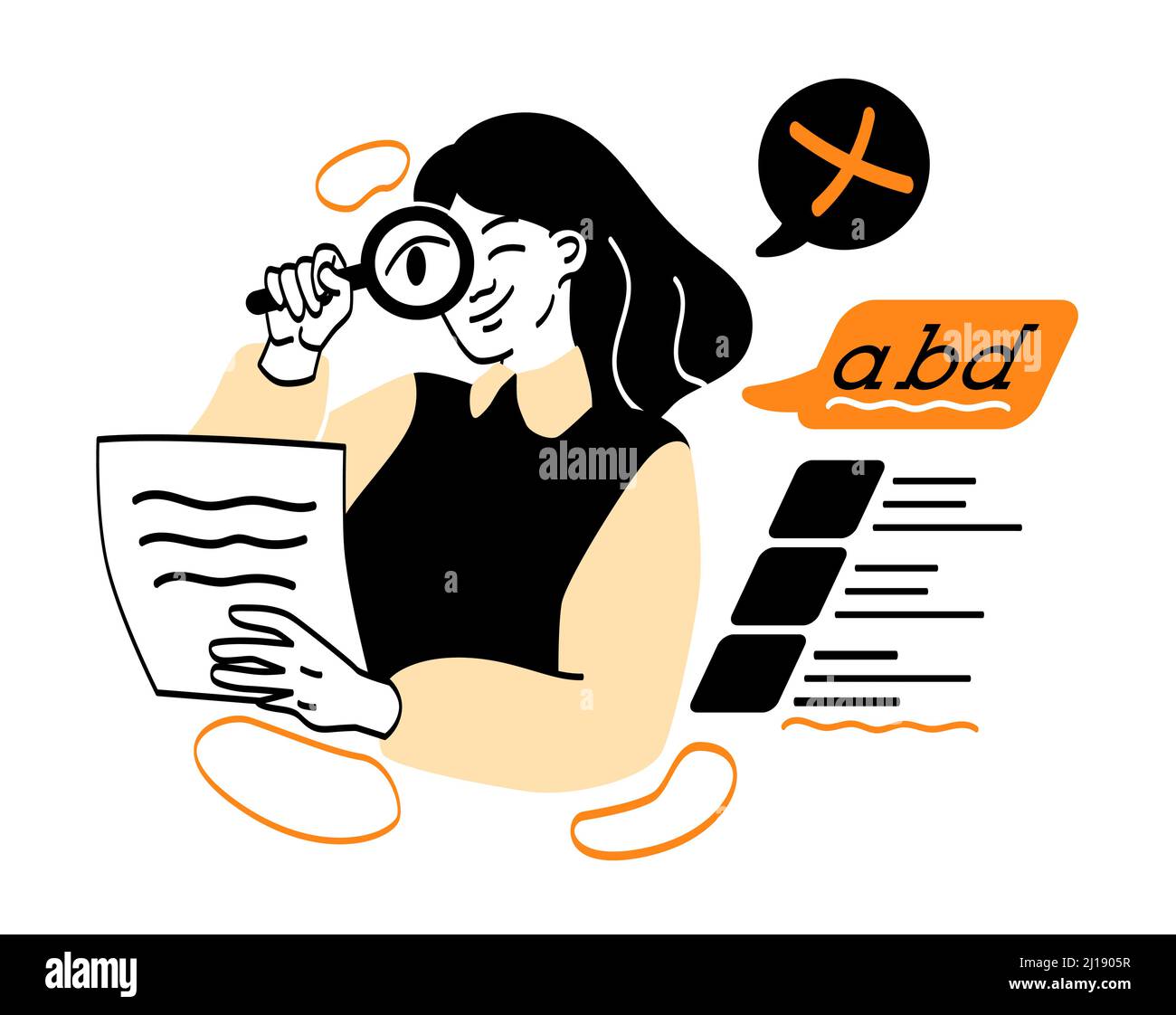 Error girl hi-res stock photography and images - Alamy