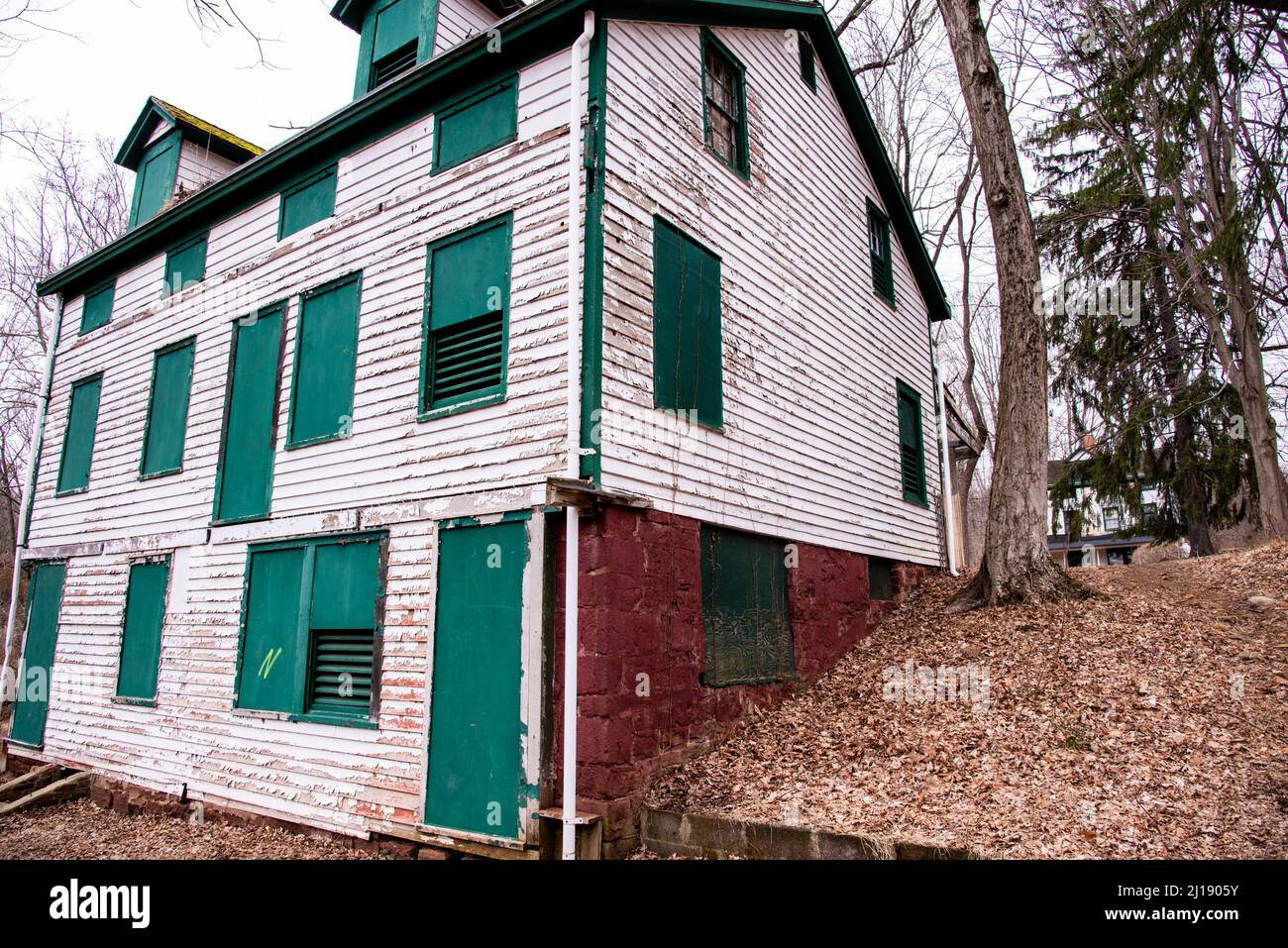 The Feltville Historic District, located in the Watchung Reservation in