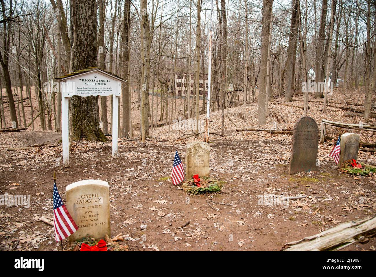 The Feltville Historic District, located in the Watchung Reservation in