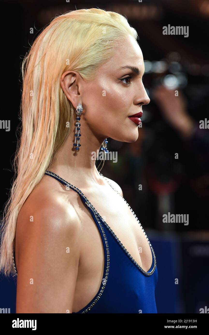 London, UK. March 23rd, 2022, London, UK. Eiza Gonzalez attending the